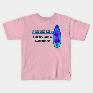 Paradise Blue Kids T-Shirt